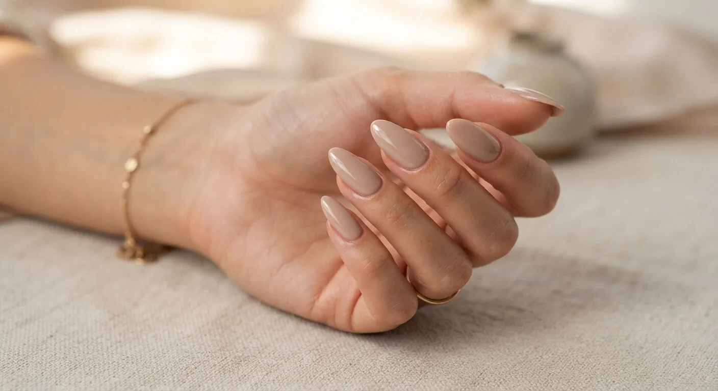 Almond shape nails